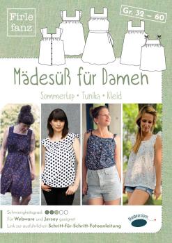 Schnittmuster Mädesüß für Damen by Blauberstern/Firlefanz
